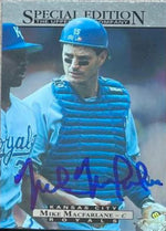 Mike MacFarlane Signed 1995 Upper Deck Special Edition Baseball Card - Kansas City Royals