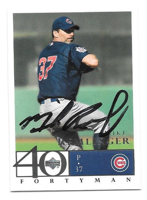 Mike Remlinger Signed 2003 Upper Deck 40 Man Baseball Card - Chicago Cubs - PastPros
