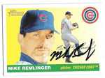 Mike Remlinger Signed 2004 Topps Heritage Baseball Card - Chicago Cubs