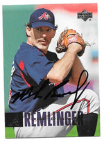 Mike Remlinger Signed 2006 Upper Deck Baseball Card - Atlanta Braves - PastPros