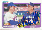 Mike Scott Signed 1990 Fleer Baseball Card - Houston Astros #636