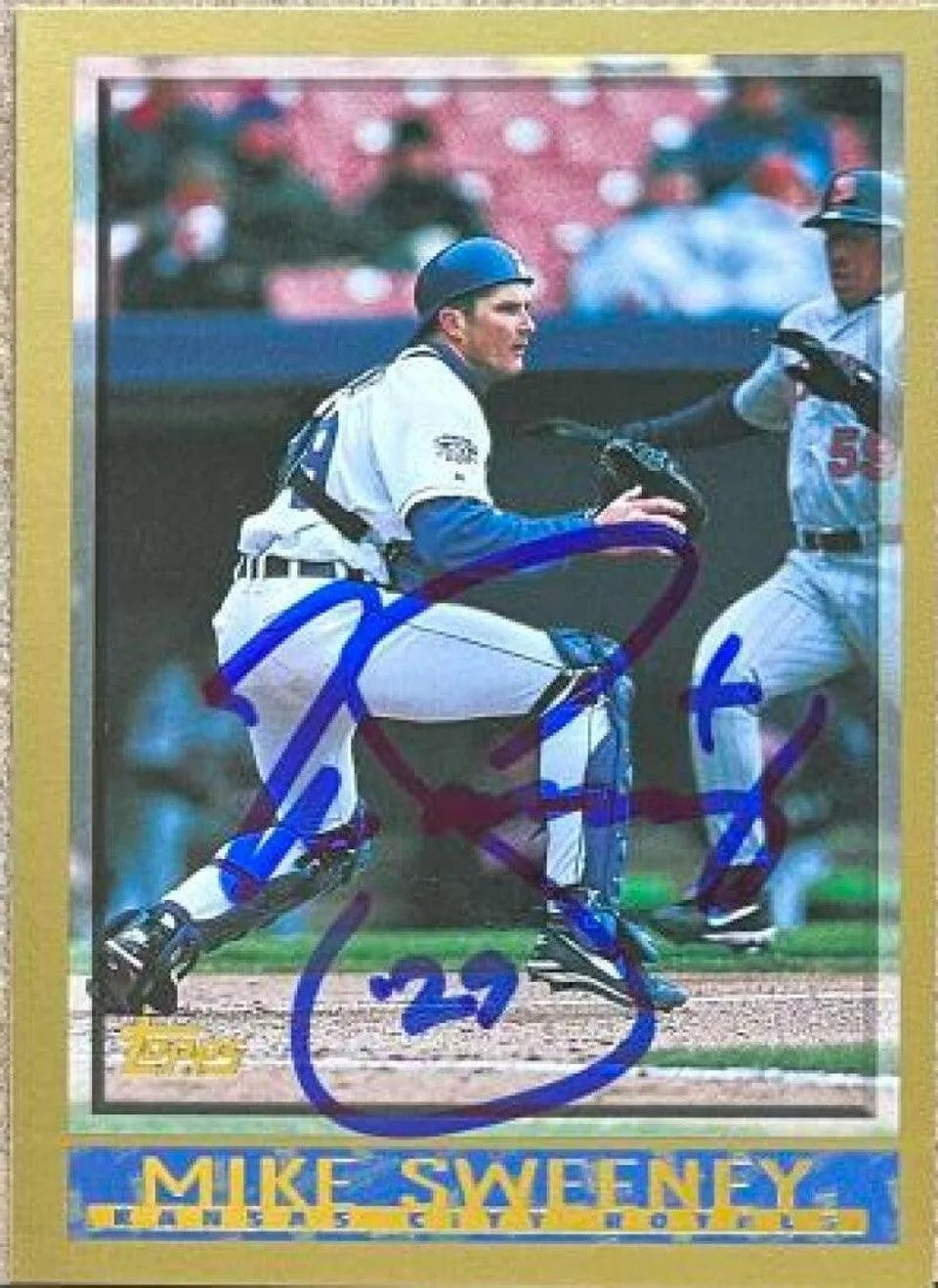 Mike Sweeney Signed 1998 Topps Baseball Card - Kansas City Royals