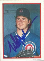 Mitch Williams Signed 1990 Topps All-Star Set Collector's Edition Baseball Card - Chicago Cubs
