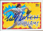 Mitch Williams Signed 1992 Topps Kids Baseball Card - Philadelphia Phillies - PastPros