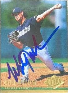 Mitch Williams Signed 1994 Fleer Ultra Baseball Card - Houston Astros