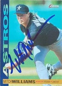 Mitch Williams Signed 1994 O-Pee-Chee Baseball Card - Houston Astros