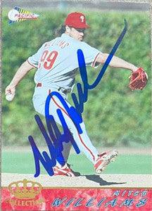 Mitch Williams Signed 1994 Pacific Baseball Card - Philadelphia Phillies - PastPros
