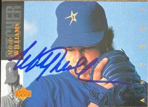 Mitch Williams Signed 1994 Upper Deck Baseball Card - Houston Astros - PastPros