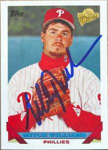 Mitch Williams Signed 2005 Topps All-Time Fan Favorites Baseball Card - Philadelphia Phillies - PastPros