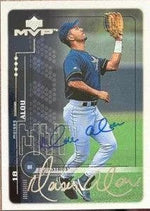 Moises Alou Signed 1999 Upper Deck MVP Silver Script Baseball Card - Houston Astros