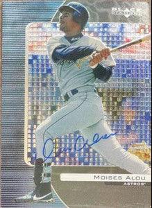 Moises Alou Signed 2000 Upper Deck Black Diamond Baseball Card - Houston Astros - PastPros