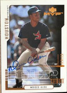Moises Alou Signed 2000 Upper Deck MVP Baseball Card - Houston Astros - PastPros