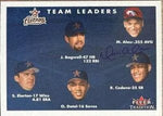 Moises Alou Signed 2001 Fleer Tradition Baseball Card - Houston Astros