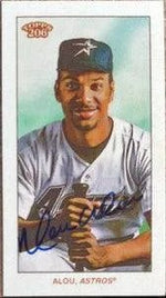 Moises Alou Signed 2022 Topps 206 Baseball Card - Houston Astros