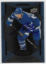 Nick Robertson Signed 2020 - 21 Upper Deck Allure Hockey Card - Toronto Maple Leafs - PastPros
