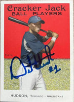Orlando Hudson Signed 2004 Topps Cracker Jack Baseball Card - Toronto Blue Jays