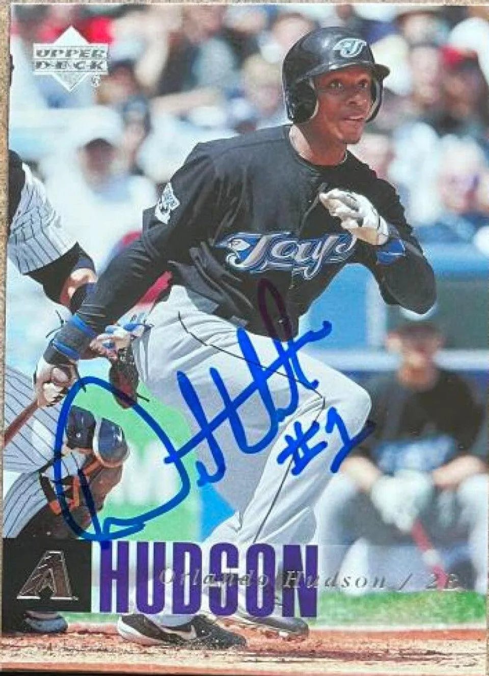 Orlando Hudson Signed 2006 Upper Deck Baseball Card - Toronto Blue Jays