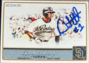 Orlando Hudson Signed 2011 Allen & Ginter Baseball Card - San Diego Padres