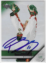 Pascal Dupuis Signed 2005-06 Upper Deck Hockey Card - Minnesota Wild