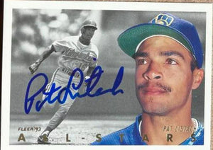 Pat Listach Signed 1993 Fleer All - Stars Baseball Card - Milwaukee Brewers - PastPros