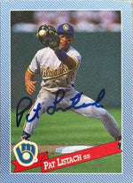 Pat Listach Signed 1993 Hostess Baseball Card - Milwaukee Brewers - PastPros