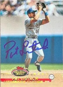 Pat Listach Signed 1993 Stadium Club Member's Choice Baseball Card - Milwaukee Brewers