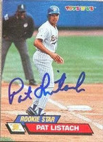 Pat Listach Signed 1993 Stadium Club Toys R' Us Baseball Card - Milwaukee Brewers