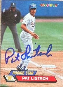 Pat Listach Signed 1993 Stadium Club Toys R' Us Baseball Card - Milwaukee Brewers - PastPros