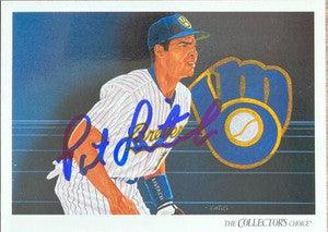 Pat Listach Signed 1993 Upper Deck Team Checklist Baseball Card - Milwaukee Brewers - PastPros