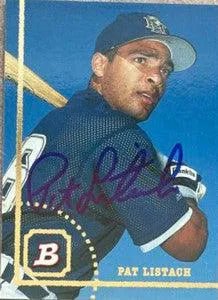 Pat Listach Signed 1994 Bowman Baseball Card - Milwaukee Brewers