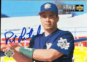 Pat Listach Signed 1994 Collector's Choice Baseball Card - Milwaukee Brewers - PastPros