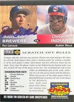 Pat Listach Signed 1994 Collector's Choice You Crash the Deck Baseball Card - Milwaukee Brewers