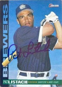 Pat Listach Signed 1994 O - Pee - Chee Baseball Card - Milwaukee Brewers - PastPros