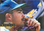 Pat Listach Signed 1994 Pinnacle Baseball Card - Milwaukee Brewers - PastPros