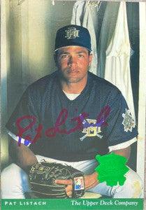 Pat Listach Signed 1994 Upper Deck All-Star Jumbos Baseball Card - Milwaukee Brewers - PastPros