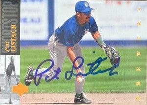 Pat Listach Signed 1994 Upper Deck Baseball Card - Milwaukee Brewers - PastPros