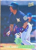 Pat Listach Signed 1995 Fleer Ultra Gold Medallion Baseball Card - Milwaukee Brewers
