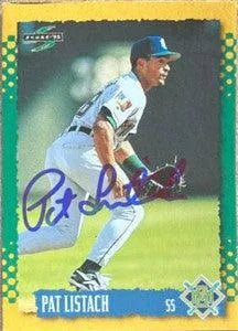 Pat Listach Signed 1995 Score Gold Baseball Card - Milwaukee Brewers - PastPros