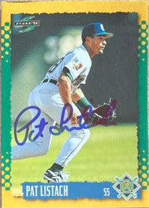 Pat Listach Signed 1995 Score Gold Baseball Card - Milwaukee Brewers - PastPros
