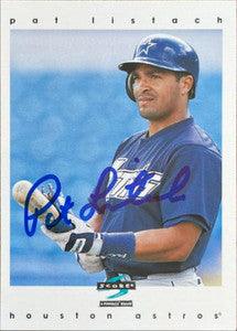 Pat Listach Signed 1997 Score Baseball Card - Houston Astros #405 - PastPros