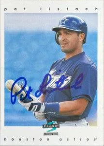 Pat Listach Signed 1997 Score Baseball Card - Houston Astros #405 - PastPros