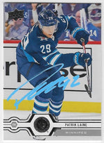 Patrik Laine Signed 2019-20 Upper Deck Hockey Card - Winnipeg Jets