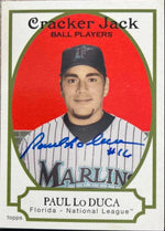 Paul Lo Duca Signed 2005 Topps Cracker Jack Baseball Card - Florida Marlins