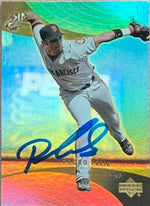 Pedro Feliz Signed 2005 Upper Deck Reflections Baseball Card - San Francisco Giants