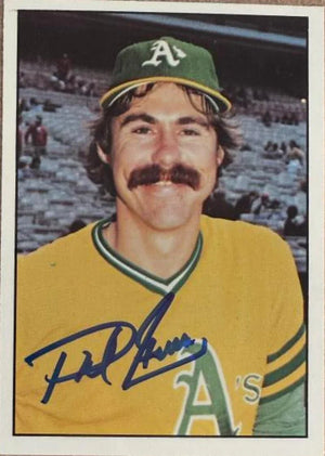 Phil Garner Autographed 1976 SSPC Baseball Card - Oakland A's #495