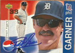 Phil Garner Autographed 2000 Upper Deck Pepsi Baseball Card - Detroit Tigers #9