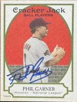 Phil Garner Autographed 2005 Topps Cracker Jack Mini Red Baseball Card - Houston Astros