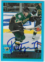 Pierre Turgeon Signed 2001-02 O-Pee-Chee Update Hockey Card - Dallas Stars