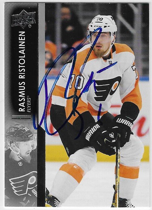 Rasmus Ristolainen Signed 2021-22 Upper Deck Hockey Card - Philadelphia Flyers