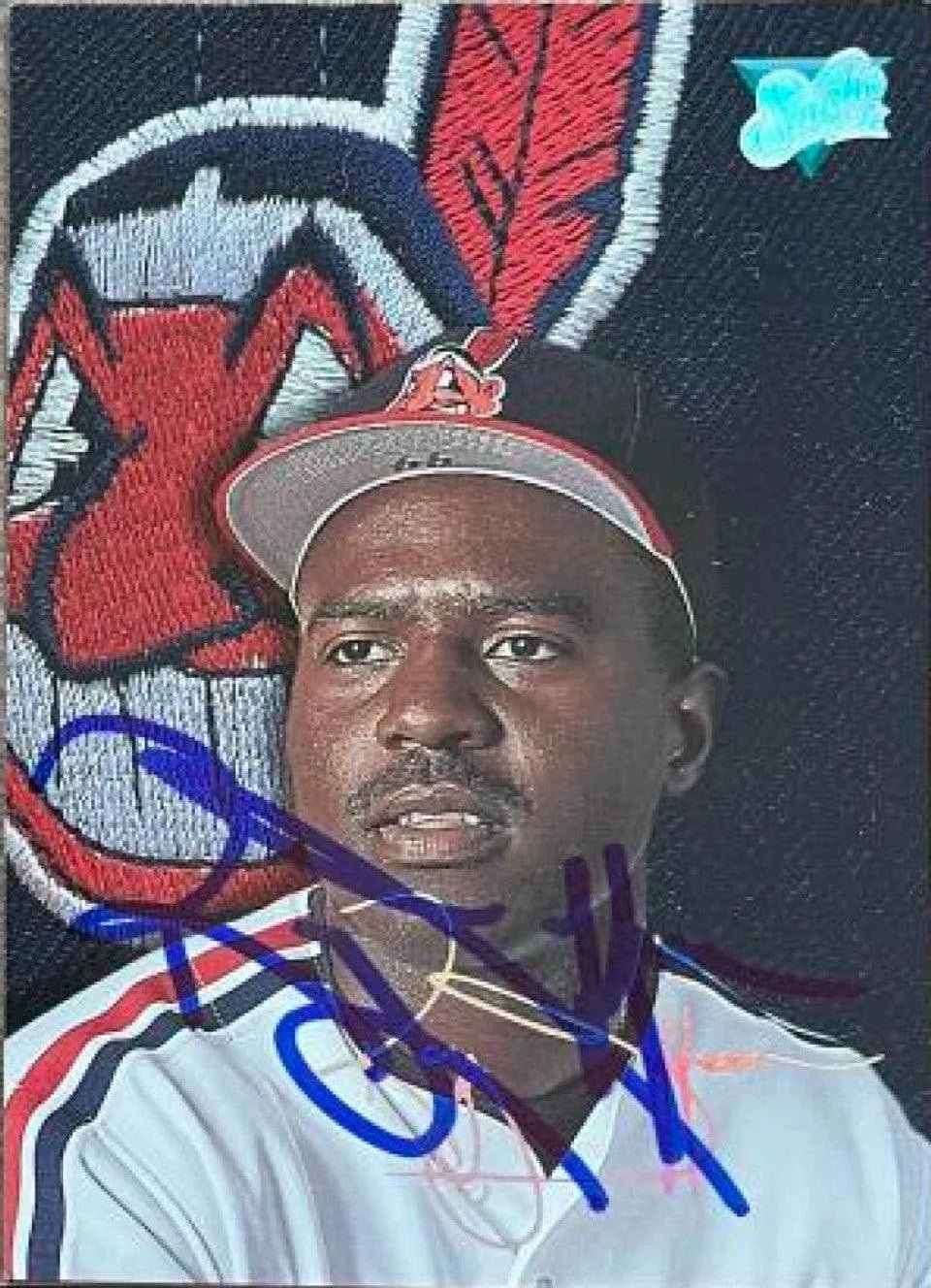 Reggie Jefferson Signed 1993 Studio Baseball Card - Cleveland Indians
